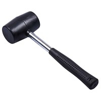 Amtech 16oz Steel Shaft Rubber Mallet Amtech 16oz Steel Shaft Rubber Mallet